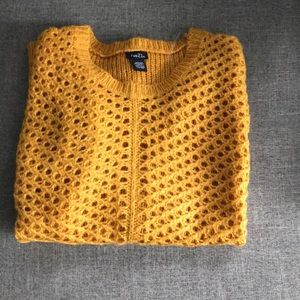 Rue 21 Mustard Yellow sweater. Size medium.